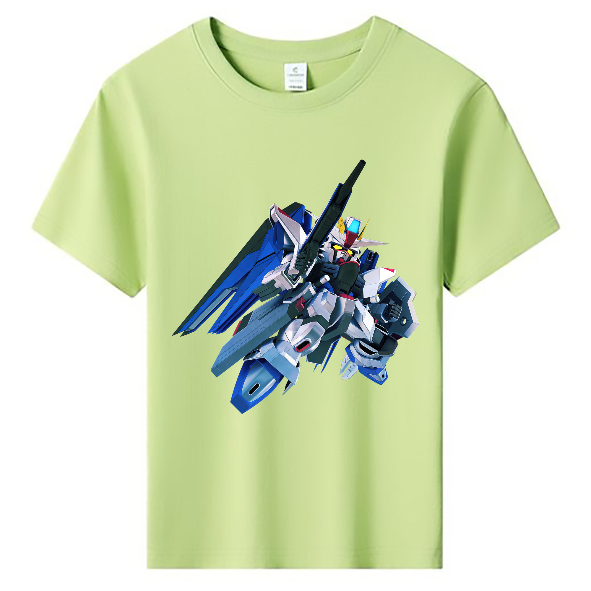（画像用） 機動戦士ガンダム Mobile Suit Gundam 綿100％キッズTシャツ（フロントプリント）